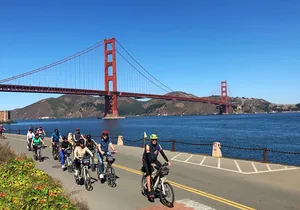 Golden Gate Bridge Bike Tour with Muir Woods & Sausalito Tour
