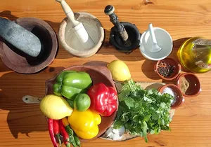 Mojo Cooking Class in an Ancient Canarian Village