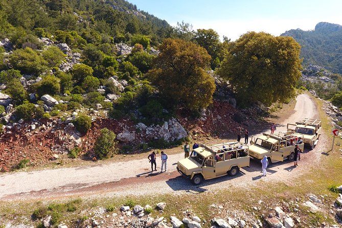 Marmaris Jeep Safari, Turgut Waterfall, Jesus Beach w/Lunch