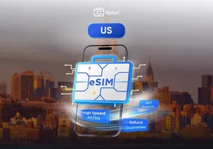USA eSIM | 3-30 days | Daily data | QR code