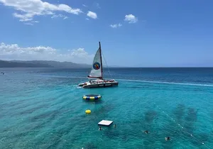 Half Day Catamaran Party Boat, Snorkeling and Hip Strip Tour