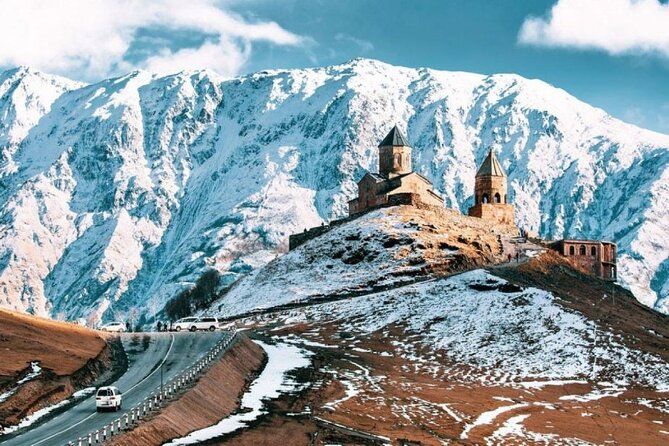 From T'bilisi Kazbegi Gudauri and Ananuri Guided Day Trip