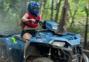 Rick's Cafe, Bamboo Rafting & ATV from Montego Bay