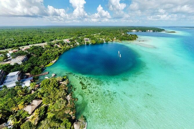 Chacchoben Mayan Ruins and Bacalar Lagoon from Costa Maya