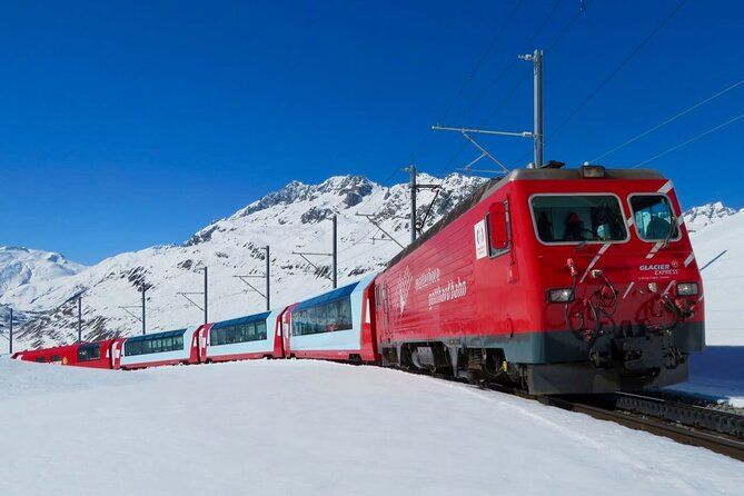 Glacier Express Panoramic Train Round Trip from Basel