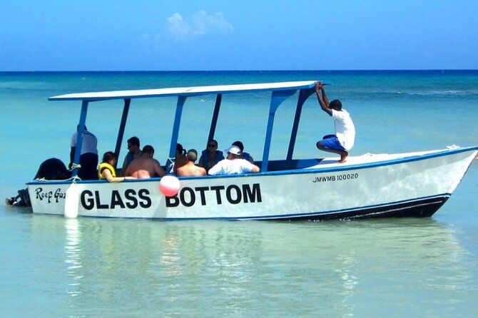 Glass Bottom Boat Water Activity in Montego Bay Jamaica