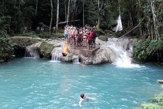 Private Blue Hole and River Tubing from Ocho Rios