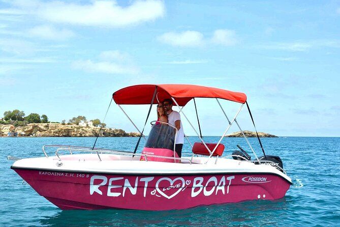 BOAT RENTAL per Hour from Hersonissos Crete