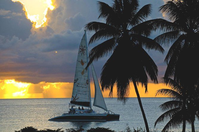 Sunset Catamaran and Snorkeling Cruise At Carlisle Bay