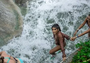 Party Catamaran with Dunns River Climb from Montego Bay