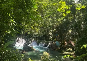 Dunns River Falls And Blue Hole Secret Falls Combine Tour From Montego Bay