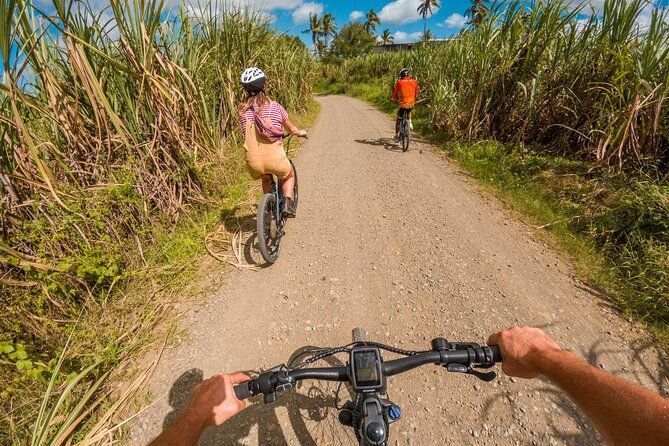 Nadi E-Bike Adventure: Discover Fiji's Hidden Sugarcane Farmland