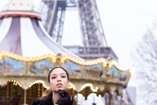 Paris fashion photoshoot with a pro team