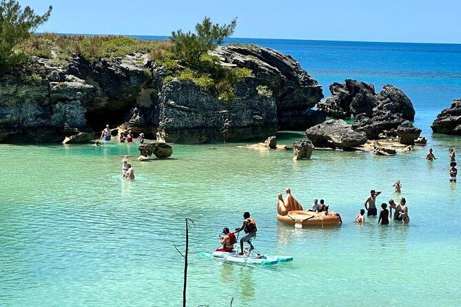 Crystal Cave, St. George and Tobacco Bay Beach