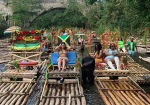 Great River Bamboo Rafting & Limestone Massage at Lethe Jamaica