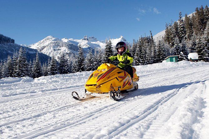 Family Snowmobile Tour in Whistler