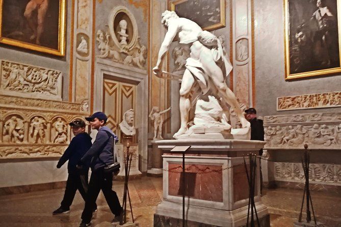 Art & Mythology in the Borghese Gallery Tour for Kids & Families with Alessandra