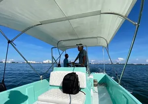 Cancun Fly Fishing large boat