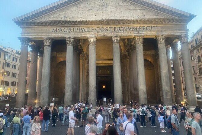 Pantheon Entrance with Audio Guide