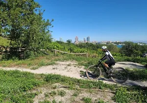 Miami Mountain Biking in Virginia Key Trails