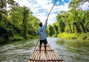 Full Day Martha Brae Rafting & Luminous Lagoon Tour with Dinner