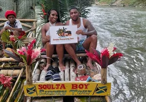 Bamboo Rafting, Jet Ski, Doctors Cave Beach, Rose Hall Great House (3 in1) Tour