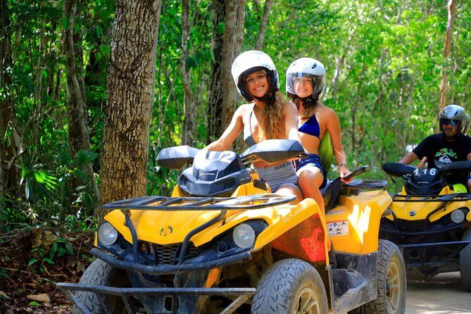 ATV (Shared) Express & Cenote with Transfer from Riviera Maya