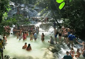 Blue Hole, Secret fall, Dunn's River Falls, Half Day Tour Combo