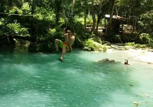 Blue Hole and Dunn's River Falls Tour from Montego Bay