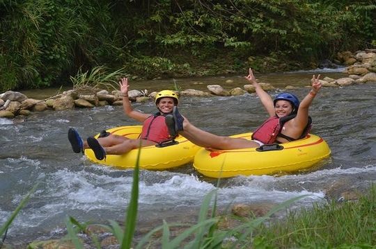 River Tubing Adventure on the Rio Bueno & Bamboo Beach Club Private Tour