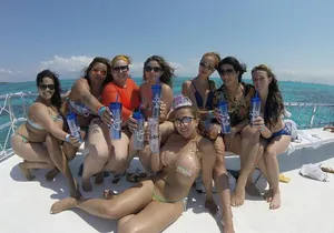 Catamaran Party Boat Cancun