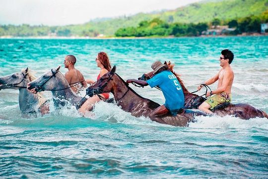 Private Beach Horseback Riding from Ocho Rios
