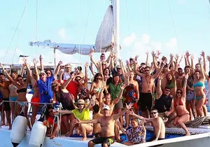 Party,Fun Sunset to Isla Mujeres