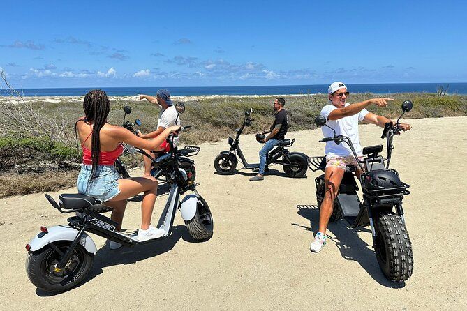 Electric Scooter Rental Aruba – 4 Hours Self-Guided Solo or Duo
