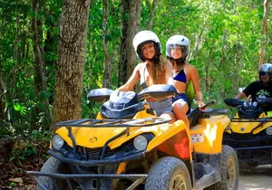 ATV´s, Snorkel & Ziplines Adventure from Riviera Maya & Tulum