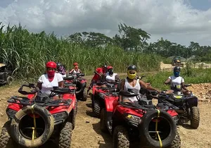 No driver’s license required Atv ride with transportation.