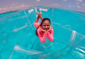 Crystal Boat Tour to Nichupté Lagoon CANCUN