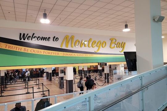 Private Airport Transfers Montego Bay Airport to Falmouth