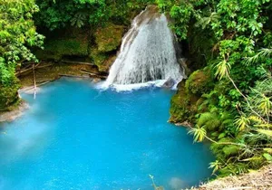 Blue Hole & Horseback Riding Tour with Transfers from Montego Bay