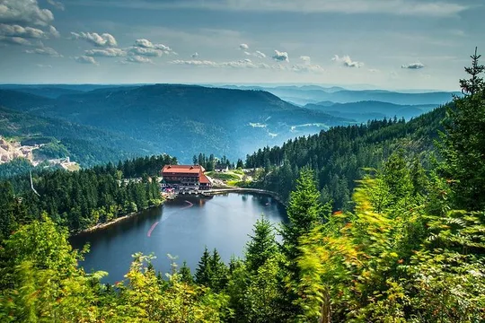 Black Forest. From Baden-Baden to Strasbourg. Two countries in one day