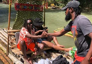 Bamboo Rafting and Foot Limestone Massage Tour in Montego Bay