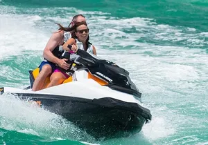 Parasailing Jet Ski and Shopping at Montego Bay with Transport