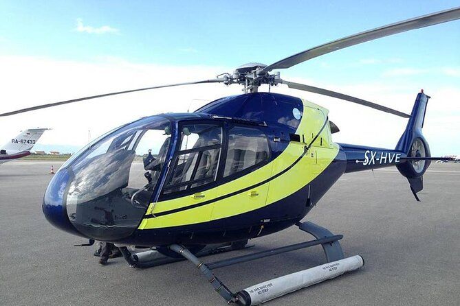 Private Helicopter Transfer from Athens to Naxos
