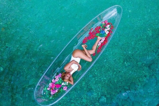 Esteen's Clear Kayak Photoshoot