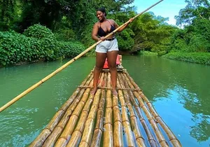 Martha brea rafting and blue hole “COMBO TOUR”from montegobay