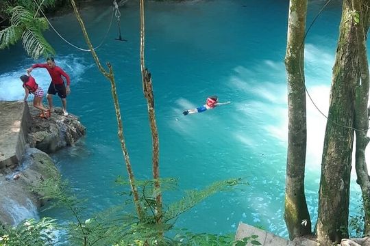 Ocho Rios Highlight with Blue Hole or Dunns River Falls from Montego Bay
