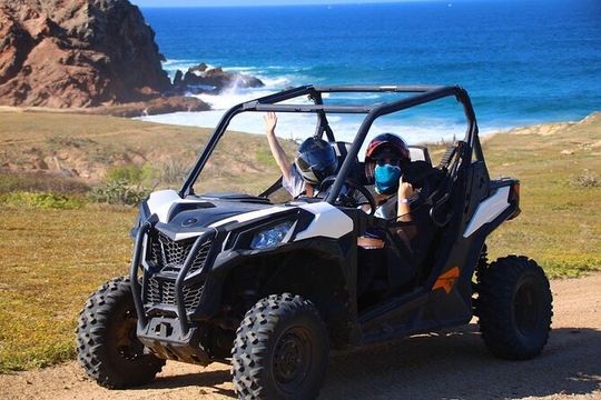 Private RZR tour, handmade quesadillas and Pacific Arch!