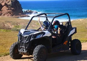Private RZR tour, handmade quesadillas and Pacific Arch!