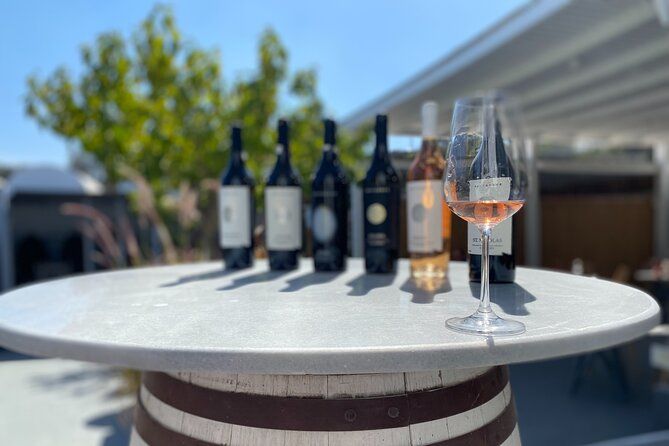 Explore Wine in Santorini Wine tasting in 3 wineries and brewery