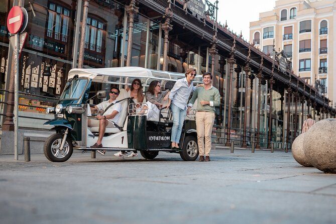 Madrid Private Eco Tuk Tuk Expert Tour with Local Guide